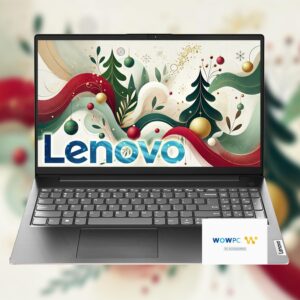 Lenovo New V15 Series Laptop • 32GB RAM • 1TB Storage (512GB SSD + 512GB External) • 15.6 FHD (1920×1080) Display • Low-Blue Light • Intel CPU • Ethernet Port • Upto 12 Hours Battery • Win 11 Pro