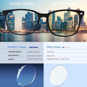 Blue-Light Blocking Glasses Computer Reading/Gaming/TV/Phones Glasses Fashion Anti Eyestrain UV Glasses for Women Men