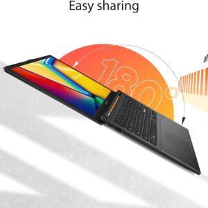 ASUS Vivobook Go 15.6” FHD Slim Laptop, AMD Ryzen 3 7320U Quad Core Processor, 8GB DDR5 RAM, 128GB SSD, Windows 11 Home, Fast Charging, Webcam Sheild, Military Grade Durability, Black, E1504FA-AS33