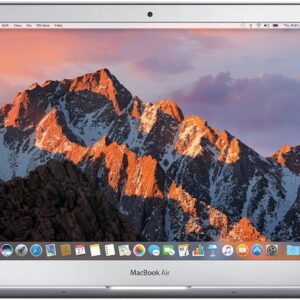 Apple Macbook Air 2017 with 1.8GHz Intel Core i5 (13-inch, 8GB RAM, 128GB SSD Storage) (QWERTY English) Silver (Renewed)