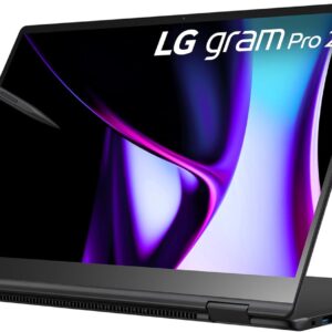 LG gram Pro 2 in1 16-Inch Lightweight and Versatile Laptop Intel Evo Edition – Intel Core Ultra 7 16GB RAM 1TB SSD – Black