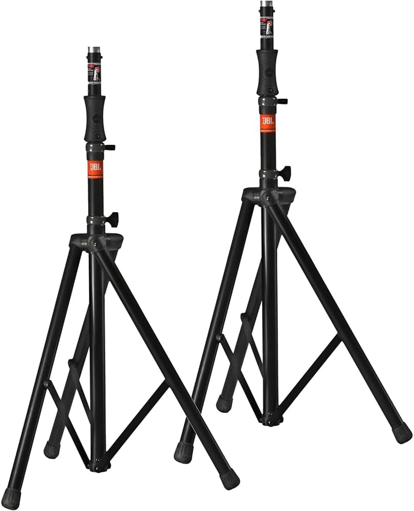 JBL Professional Gas Assist Aluminum Tripod Stand with Integrated Speaker Adapter