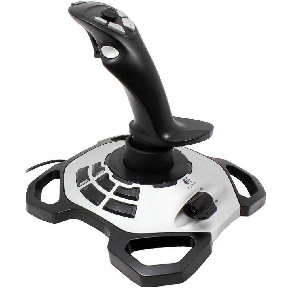 Logitech G Extreme 3D Pro USB Joystick for Windows – Black/Silver