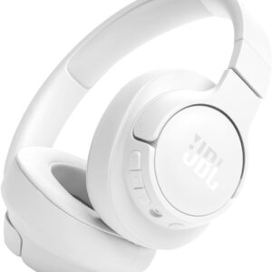 JBL Tune 720BT – Wireless Over-Ear Headphones with JBL Pure Bass Sound, Bluetooth 5.3, Up to 76H Battery Life and Speed Charge, Lightweight, Comfortable and Foldable Design (White)