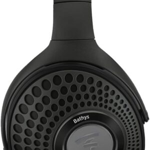Focal Bathys Over Ear HiFi Bluetooth Wireless Headphones with Active Noise Cancelation (Black Stealth)