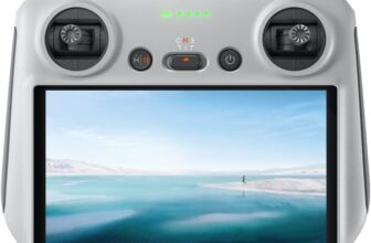 DJI RC, Remote Controller with Lightweight Body, FHD Screen, 4hr Battery, Precision Control Sticks, O3+ Transmission