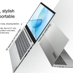 Lenovo ThinkBook 14 Business Laptop (14″ FHD Anti-Glare, Intel 10-Core i5-1235U, 40GB RAM, 1TB PCIe SSD), Fingerprint Reader, Ethernet (RJ-45), Web Camera, Windows 11 Professional w/ AI Copilot, Grey