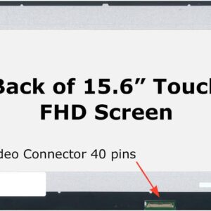 SCREENARAMA New Screen Replacement for HP Pavilion 15-CS3153CL 1G131UA, OnCell Touch, FHD 1920×1080, IPS, Matte, LCD LED Display with Tools