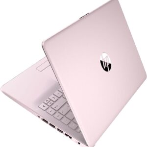 HP Stream 14″ HD BrightView Laptop, Intel Celeron N4120 Processor, 4GB RAM, 64GB Storage, Intel HD Graphics, 720p Webcam, 1 Year Office 365, Pink, Win 11 S, 32GB Hotface USB Card