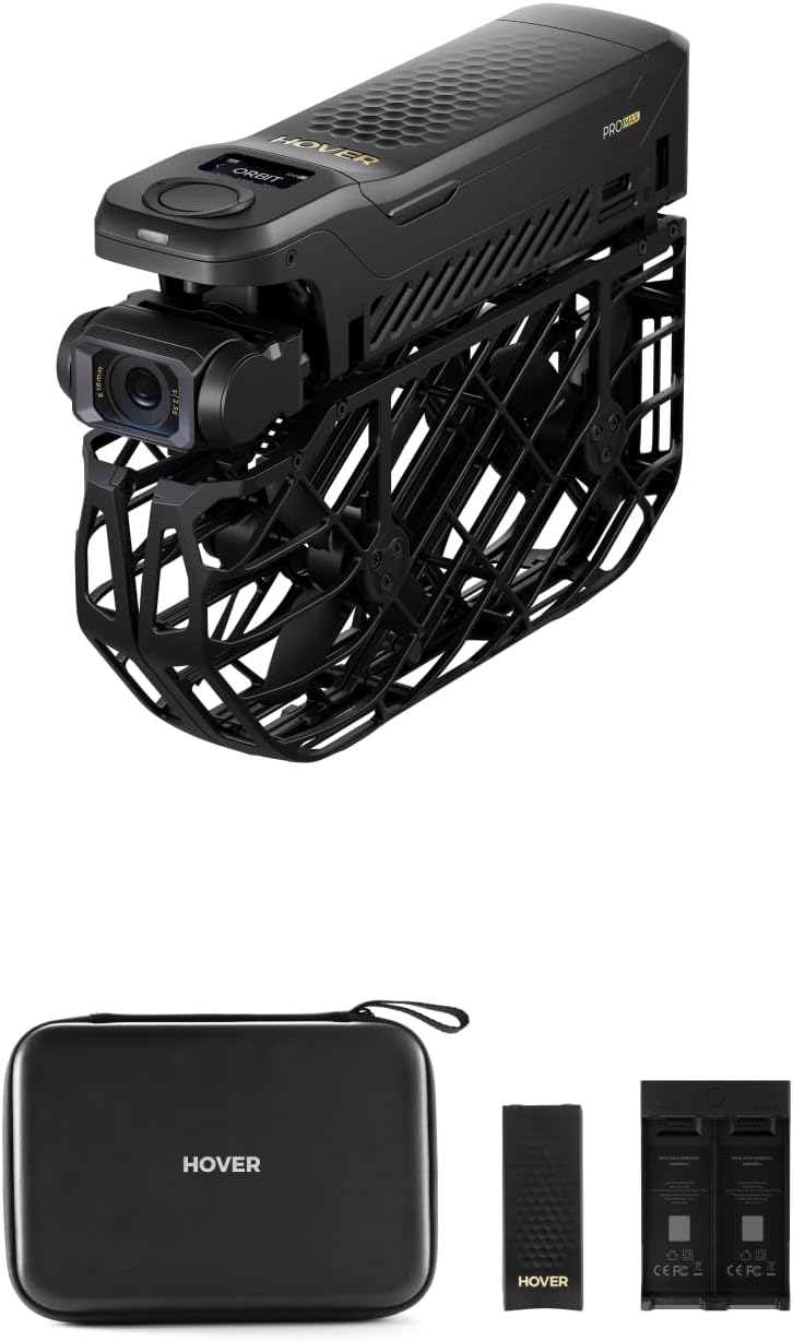 X1 PROMAX 8K Action Flying Camera, Foldable Drone with Camera with 42 KM/H Follow Speed, 10+ Fully Automatic Flight Modes, Fly Anywhere with OmniTerrain, SmoothCapture 2.0(Bacis Combo)