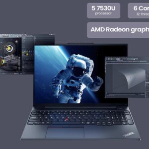 Lenovo ThinkPad E16 Business Laptop (16″ FHD+ Display, AMD Ryzen 5 7530U(> i7-1165G7), 40GB RAM, 1TB SSD) Fingerprint, Backlit, FHD Webcam, WiFi 6, Ethernet, Win 11 Pro w/ AI Copilot, Black