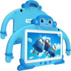 Kids Tablet 7 inch Tablet for Kids 3-7 32GB ROM Toddler Tablet with YouTube WiFi Case, Kids Android Tablet for Kids Toddlers Kids Software Installed Parent Controls Lots of Content for Boys Girls