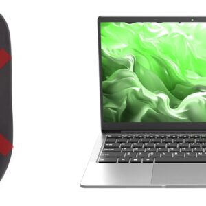 Laptop Computer, 8GB DDR4 RAM, 256GB M.2 SATA SSD, 2-2.7 GHz Intel Celeron J4125 Processor, 14.1″ FHD IPS LCD Screen, Mini HDMI, USB-A x2, MicroSD, Win 11 Pro Traditional Laptop Computers