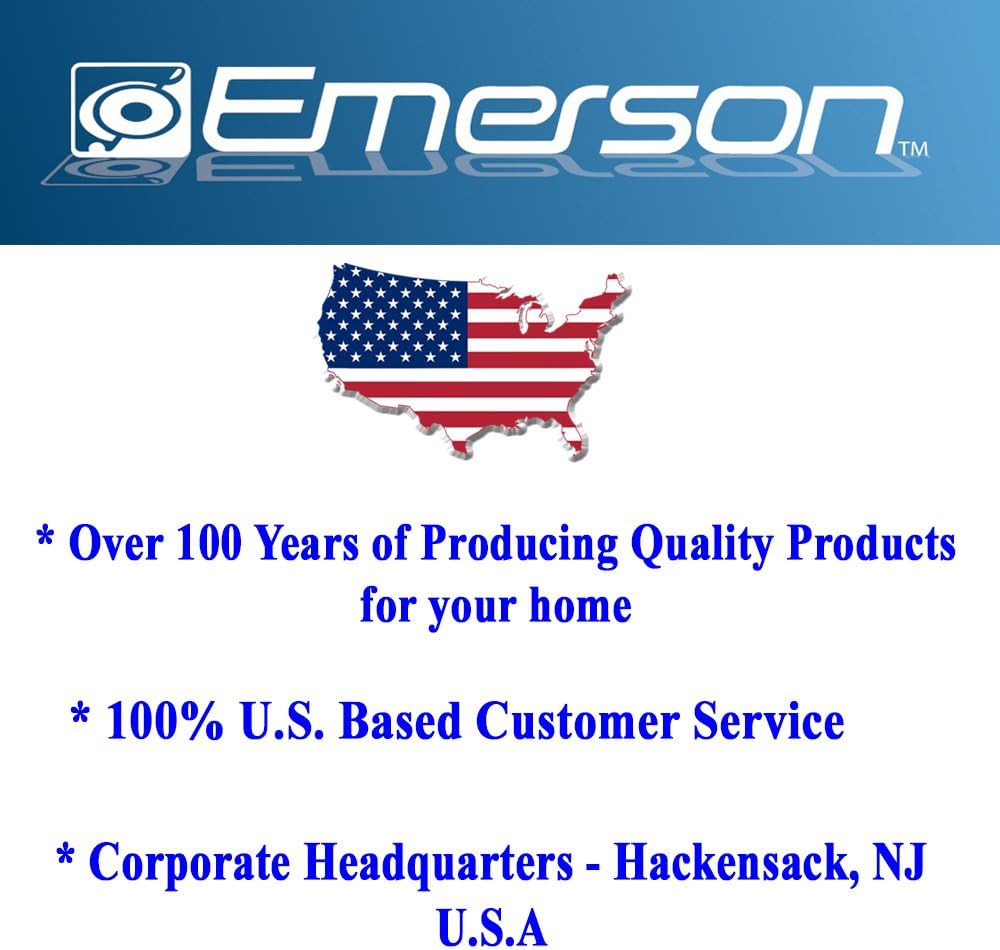 Emerson Smartset Alarm Clock Radio with Bluetooth Speaker with USB Port for iPhone/iPad/iPod/Android and Tablets, 1.4" Cyan LED Display and Night Light, ER100301 - Image 9