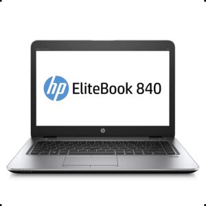 HP EliteBook 840 G3 Laptop 14-inch HD Display, Intel Core i5-6200U 2.3Ghz, 256GB SSD, 16GB DDR4 RAM, Webcam, WiFi, Windows 10 Pro (Renewed)