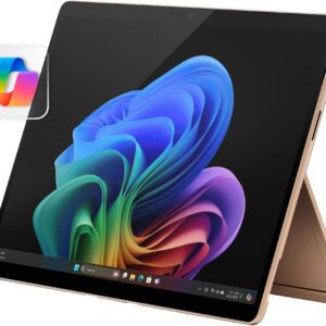 Microsoft Surface Pro 2-in-1 Laptop/Tablet (2024), Windows 11 Copilot+ PC, 13″ Touchscreen OLED Display, Snapdragon X Elite (12 Core), 16GB RAM, 1TB Storage, Dune