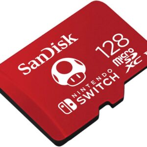 SanDisk 128GB microSDXC Card, Licensed for Nintendo Switch – SDSQXAO-128G-GNCZN