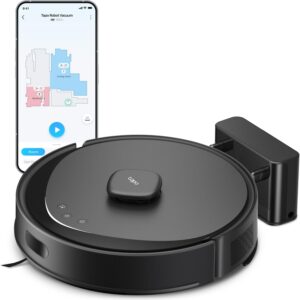 Tapo LiDAR Smart Navigation Robot Vacuum and Mop, 5300Pa Max, 97%+ Dust Pickup Rate, Customizable Cleaning, Self-Charging, Works w/Alexa & Google Home, RV30 Max