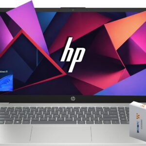 HP New G9 Entry-Level Business Laptop | 32GB RAM | 1TB PCIe SSD | Intel Processor & UHD Graphics | 15.6″ FHD 1080p Display | Ethernet RJ-45 | SD Card Reader | Windows 11 Pro | WOWPC Recovery USB