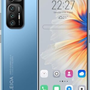 5.0 Inch HD Display, Dual SIM 3G/2G Cheap Mobile Phone, 16GB ROM【Expandable up to 128GB】, Android 9.0, WiFi/Bluetooth/Face Unlocked Phone (Blue)