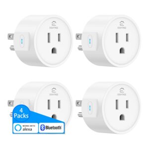 EIGHTREE Smart Plugs That Work with Alexa, Plug in Then Alexa Direct Connected, Smart Plug Voice Control, Outlet Timer, 10A Smart Outlet 2024 𝙉𝙚𝙬 𝙐𝙥𝙜𝙧𝙖𝙙𝙚𝙙