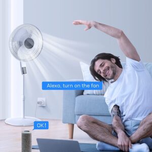 Smart Plug Support Smart Life, Siri, SmartThings, Alexa Google Assistant for Voice Control, Remote Control, Timer, Mini Smart Outlet,No Hub Required,FCC ETL Certified