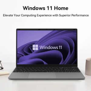 Windows 11 Slim Student Laptop: 15.6″ Full HD | 512GB SSD | 12GB DDR4 RAM | Intel Jasper Lake N5095 | Numeric Keypad | Wi-Fi 6 | AMD Radeon Graphics | Business and Fun (2024)