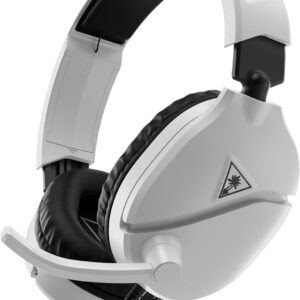 Turtle Beach Recon 70 Multiplatform Gaming Headset for PS5, PS4, Xbox Series X|S, Xbox One, Nintendo Switch, PC & Mobile w/3.5mm Wired Connection – Flip-to-Mute Mic, 40mm Speakers, Lightweight-White