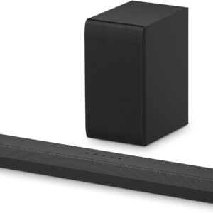 LG S40T 2.1 ch.Soundbar with Wireless Subwoofer, TV Synergy, Wow Interface, AI Sound Pro (2024 New Model)