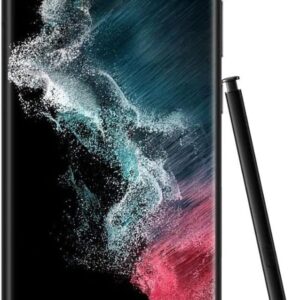 SAMSUNG Galaxy S22 Ultra 5G, US Version, 512GB, Phantom Black – AT&T (Renewed)