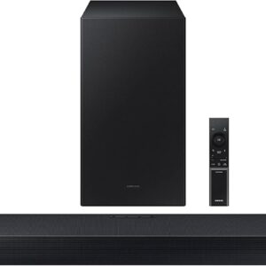SAMSUNG HW-Q600C 3.1.2ch Soundbar w/Dolby Audio, Q-Symphony, Adaptive Sound, HDMI eARC, Game Mode Pro, Bluetooth, Acoustic Beam, Tap Sound