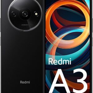 Xiaomi Redmi A3 4G Lte (Tmobile Tello & Global) 64GB + 3GB Global ROM Unlocked 6.71 8MP Dual Camera (Midnight Black)