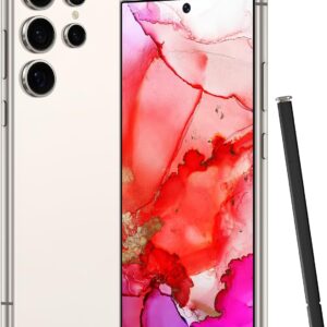 Unlocked Cell Phones, X24 Ultra Dual SIM Android Phone, 8GB+256GB+128GB Unlocked Smartphone, Super Fast Charging, 6800 mAh Battery, 48MP+108MP Camera, Face ID, US Version, 5G Phone, GPS (White)