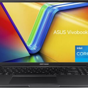 ASUS Vivobook 16 Laptop, 16” WUXGA (1920 x 1200) 16:10 Display, Intel Core i5-1235U CPU, Intel UHD Graphics, 8GB RAM, 512GB SSD, Windows 11 Home, Indie Black, F1605ZA-AS52