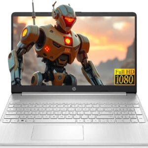 HP 15.6″ Laptop FHD Thin Light Laptops, 6 Cores AMD Ryzen 5 5500U(> i7-1060G7), 16GB RAM, 1TB NVMe SSD, WiFi, Camera, HDMI, Fast Charge, Win 11, w/BWE Accessories