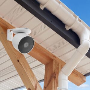 UYODM 2Pack Adhesive Metal Wall Mount Bracket Compatible with Google Nest Cam Outdoor or Indoor, Battery – 2nd Generation, VHB Stick On,No Drilling Mounting Get The Best View,Two Ways Installation