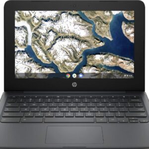HP Flagship Chromebook, 11.6″ HD (1366 x 768) Display, Intel Celeron Processor N3350, 4GB LPDDR2, 32GB eMMC, Chrome OS, HD Graphics 500, 11A-NB0013DX, Ash Gray