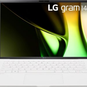 LG gram 14-Inch Lightweight Laptop Intel Evo Edition – Intel Core Ultra 5 Processor Windows 11 Home 8GB RAM 512GB SSD – White