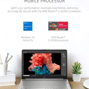 HP 14 Laptop, AMD Ryzen 5 5500U, 8 GB RAM, 256 GB SSD Storage, 14-inch Full HD Display, Windows 11 Home, Thin & Portable, Micro-edge & Anti-glare Screen, Long Battery Life (14-fq1025nr, 2021)