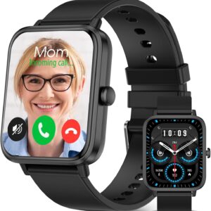 Smart Watch 1.89” HD Smartwatches for Men Women(Make/Answer Calls), Fitness Tracker with Heart Rate/Sleep Monitor/Steps Monitor, Running Waterproof Digital Mens Watch Android iPhone Compatible