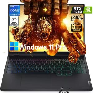 Lenovo Legion Pro 7i Gaming Laptop with Windows 11 Pro, RTX 4080, Intel Cores i9-14900HX, 32GB DDR5 RAM, 1TB SSD, 16″ 240Hz Display, Hoouwrd Accessory