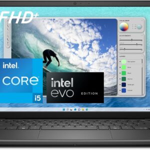 Dell Inspiron 5440 Laptop – 14.0-inch 16:10 FHD+ (1920 x 1200) Display, Intel Core i5-1334U Processor, 8GB DDR5 RAM, 512GB SSD, Intel UHD Graphics, Windows 11 Home, Onsite Service – Carbon Black