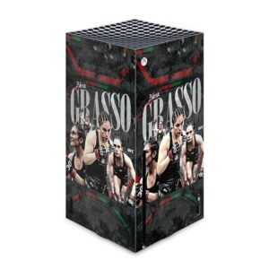 Head Case Designs Officially Licensed UFC Distressed Alexa Grasso Vinyl Sticker Gaming Skin Decal Cover Compatible With Xbox Series X Console