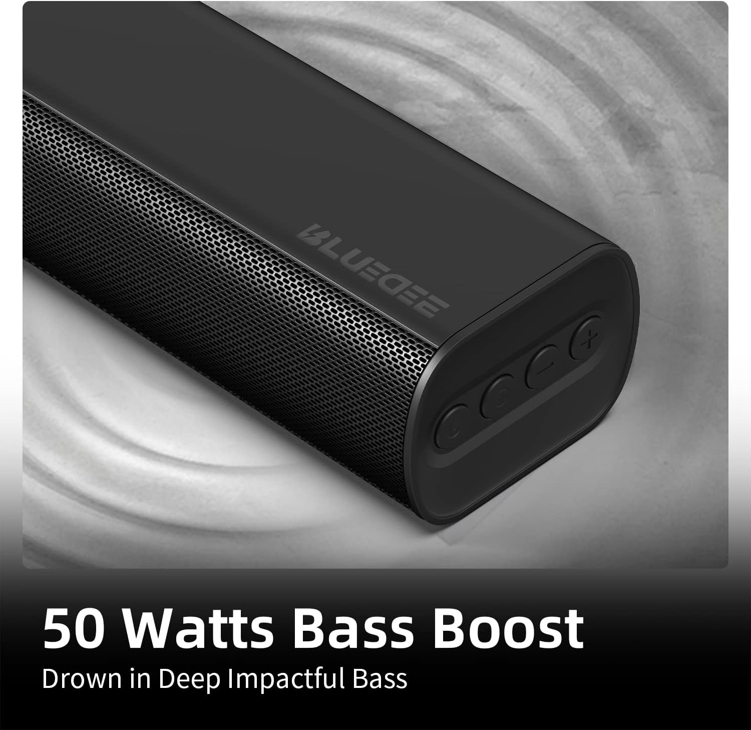 Sound Bars for TV 16-inch, Cinematic TV Bluetooth Sound Bar with Impactful Bass with Remote Control, Wall Mountable Sound Bar Work with Traditional or Smart TV, Computer - Image 2