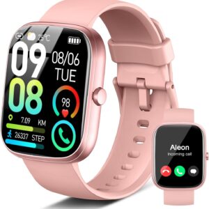 Smart Watch, 1.91″HD Screen Smartwatch for Women Men (Answer/Make Call), 2025 Fitness Trackers Heart Rate/Sleep Monitor, SpO2, Pedomete IP68 Waterproof,110+ Sport Modes Smart Watches for Android IOS