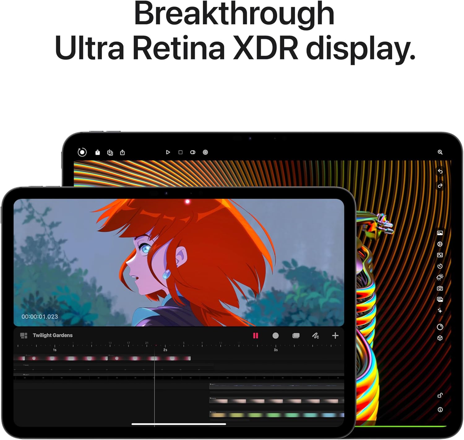 Apple iPad Pro 13-Inch (M4): Built for Apple Intelligence, Ultra Retina XDR Display, 1TB, 12MP Front/Back Camera, LiDAR Scanner, Wi-Fi 6E, Face ID, All-Day Battery Life — Silver - Image 3