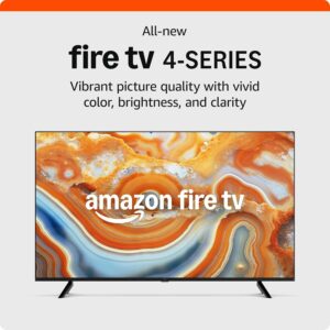 All-new Amazon Fire TV 43″ 4-Series 4K UHD smart TV, stream live TV without cable, 2024 release