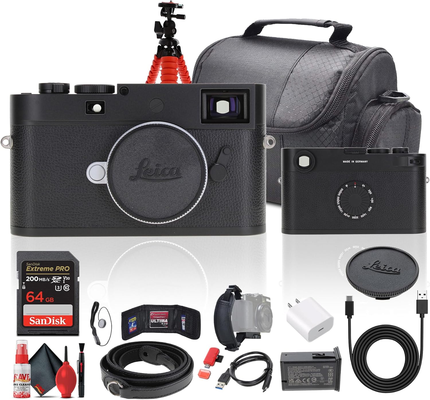 Canon EOS Rebel T100 DSLR Camera w/EF-S 18-55mm F/3.5-5.6 Zoom Lens + 420-800mm Super Telephoto Lens + 64GB Memory Cards, Professional Photo Bundle (40pc Bundle) (Renewed)