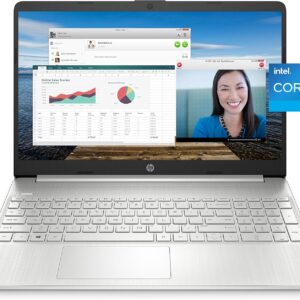 HP 15 Laptop, 11th Gen Intel Core i5-1135G7 Processor, 8 GB RAM, 256 GB SSD Storage, 15.6” Full HD IPS Display, Windows 10 Home, HP Fast Charge, Lightweight Design (15-dy2021nr, 2020)